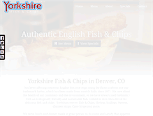 Tablet Screenshot of denverfishandchips.com